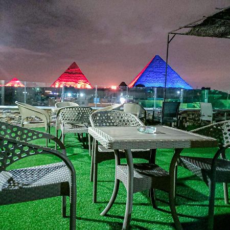 Happy days Pyramids Inn Kafrat al Jabal Bagian luar foto