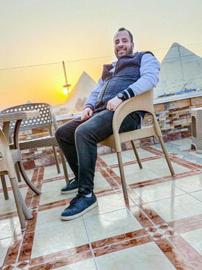 Happy days Pyramids Inn Kafrat al Jabal Bagian luar foto