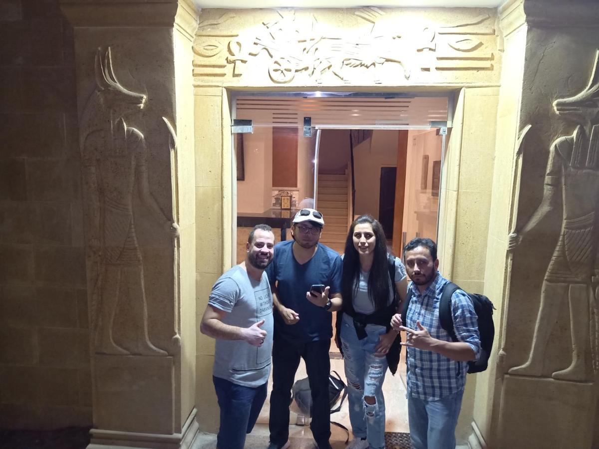 Happy days Pyramids Inn Kafrat al Jabal Bagian luar foto
